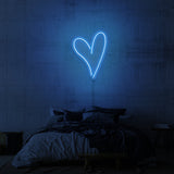 "HJERTET" NEON SKILT