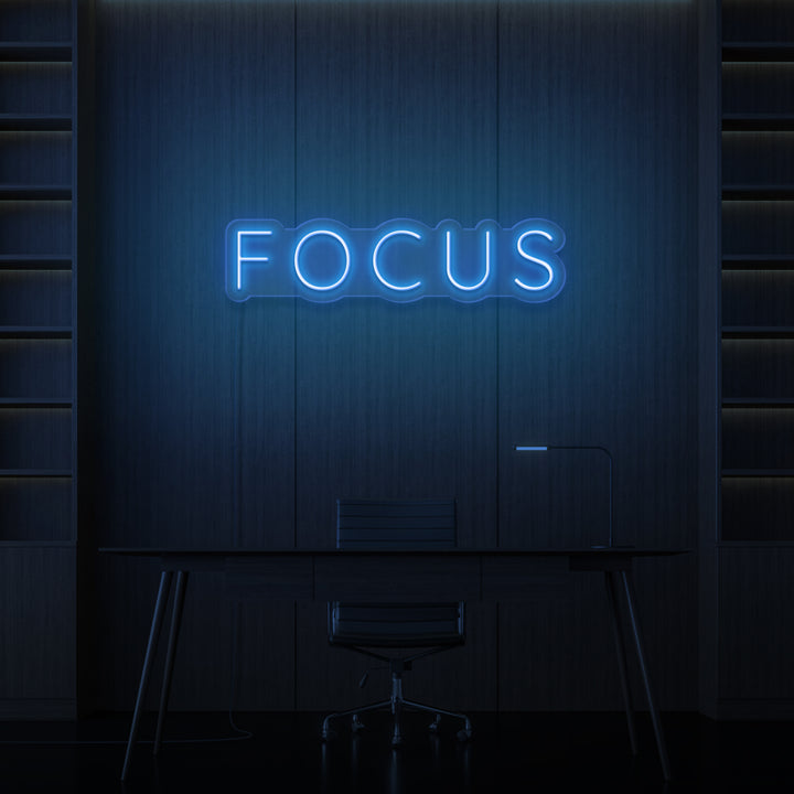 "FOCUS" NEON SKILT