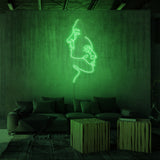 "TWOFACE" NEON SKILT