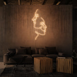 "TWOFACE" NEON SKILT