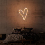 "HJERTET" NEON SKILT