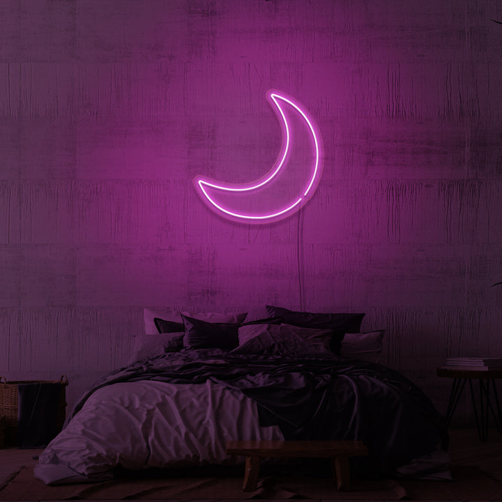 "MÅNE" NEON SKILT