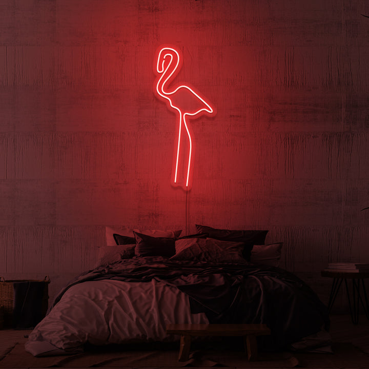 "FLAMINGO" NEON SKILT