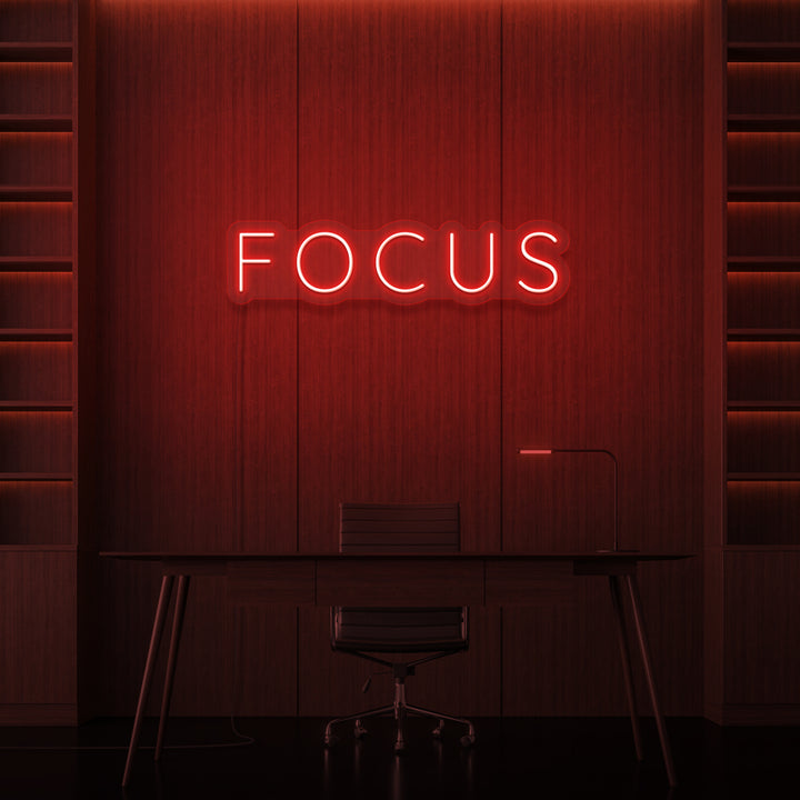 "FOCUS" NEON SKILT