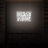"BEAST MODE" NEON SKILT