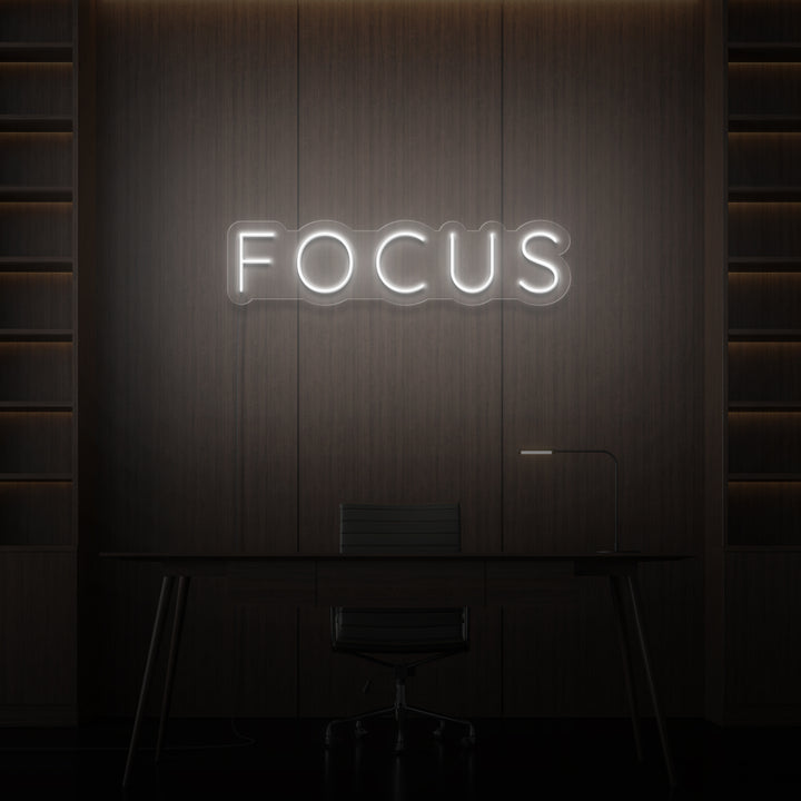 "FOCUS" NEON SKILT