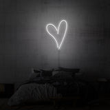 "HJERTET" NEON SKILT