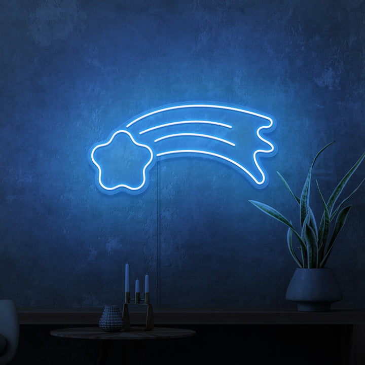 "STJERNESKUD" MINI NEON SKILT