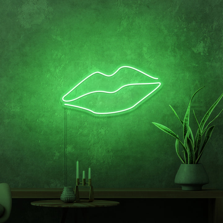 "LIPS" MINI NEON SKILT