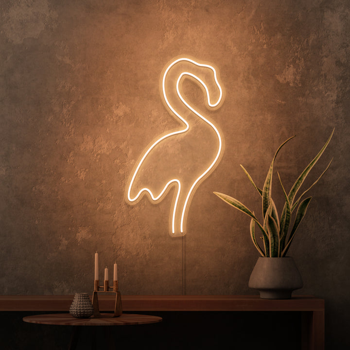 "FLAMINGO" MINI NEON SKILT