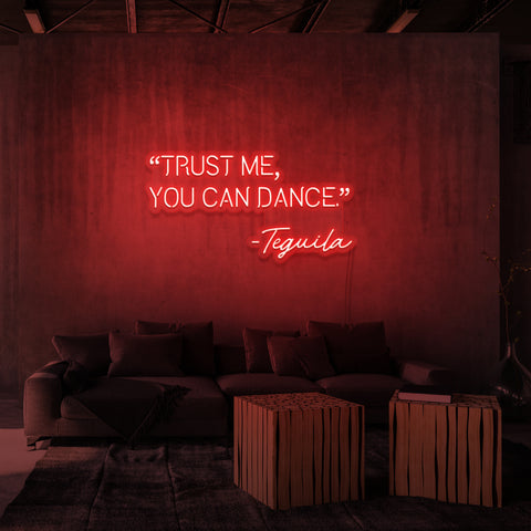 "TEQUILA DANCE" NEON SKILT