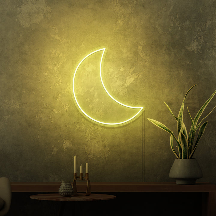 "MÅNE" MINI NEON SKILT